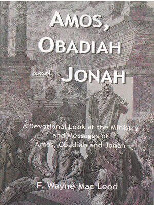 cover image of Amos, Obadiah and Jonah